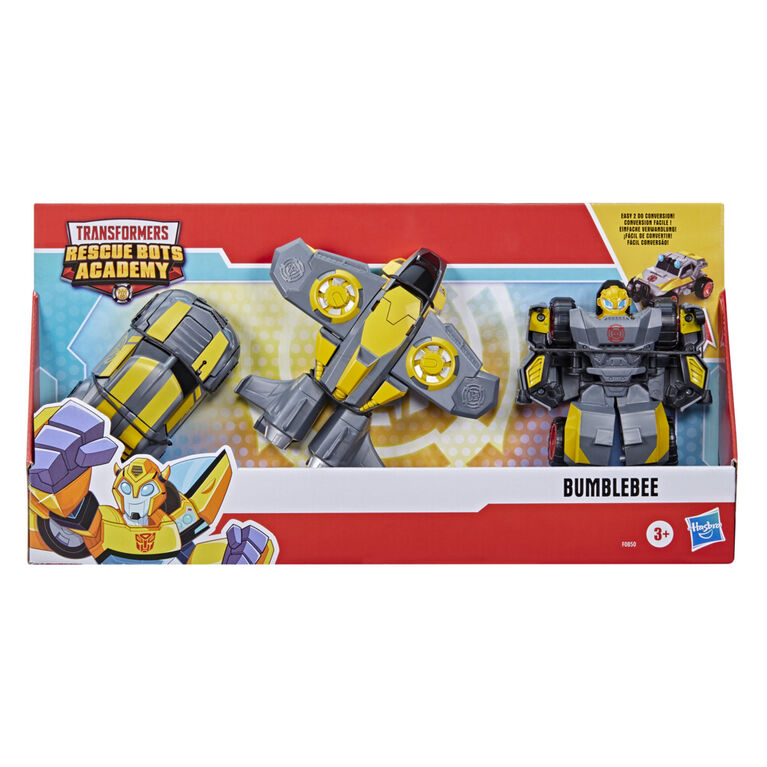 Transformers Rescue Bots Academy, pack de 3 figurines convertibles Bumblebee - Notre exclusivité