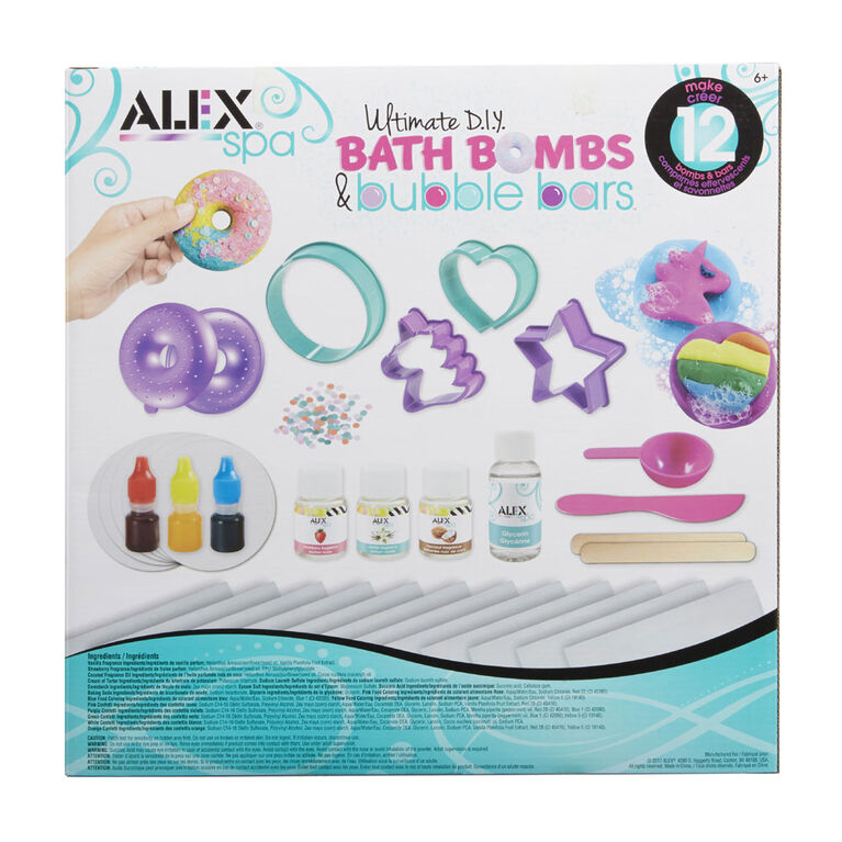 Alex Spa Ultimate D I Y Bombes De Bain Et Barres A Bulles Toys R Us Canada