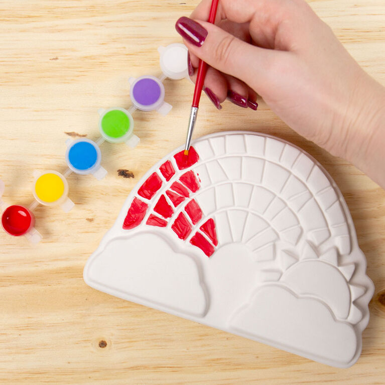 Creative Roots Paint Your Own Rainbow Garden Stone