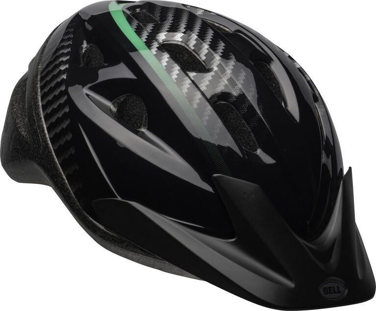 Bell - Youth Richter Black Green Helmet Fits head sizes 54 - 58 cm