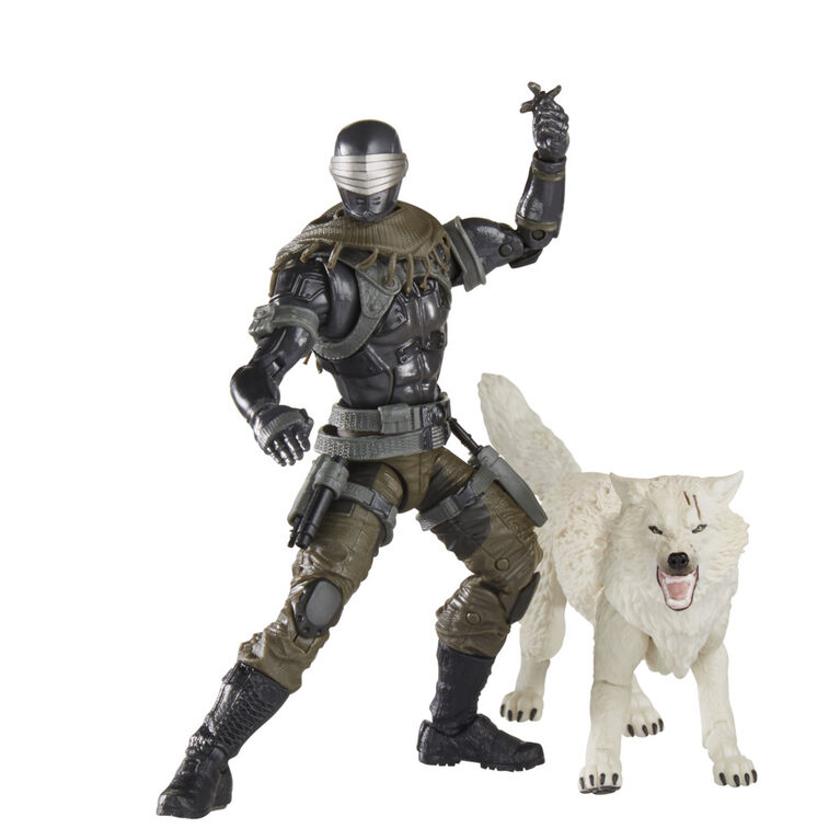 G.I. Joe Classified Series Snake Eyes and Timber Action Figures 52 Collectible Toy with Custom Package Art