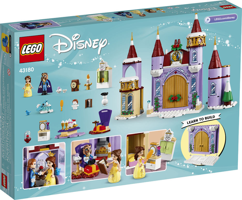 LEGO Disney Princess Belle s Castle Winter Celebration 43180
