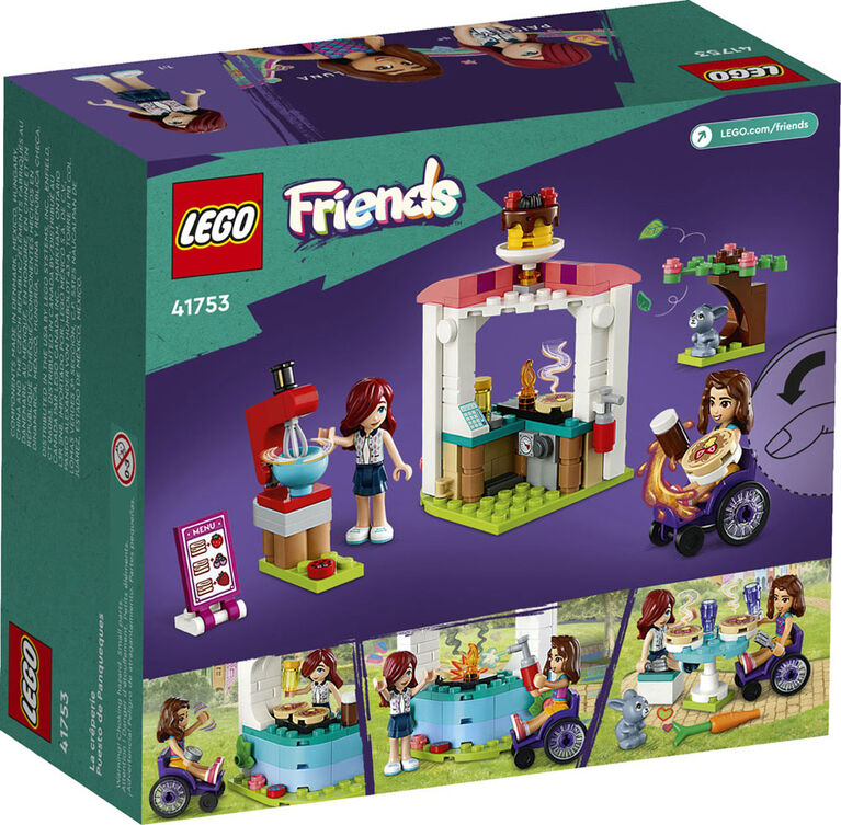 LEGO Friends Pancake Shop 41753 Building Toy Set (157 Pieces)