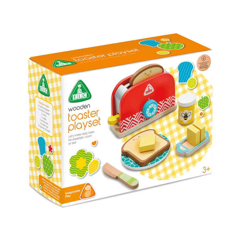 Early Learning Centre Wooden Toaster Set - English Edition - R Exclusive