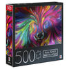 500-Piece Jigsaw Puzzle with Foil Accents, Dog Paint