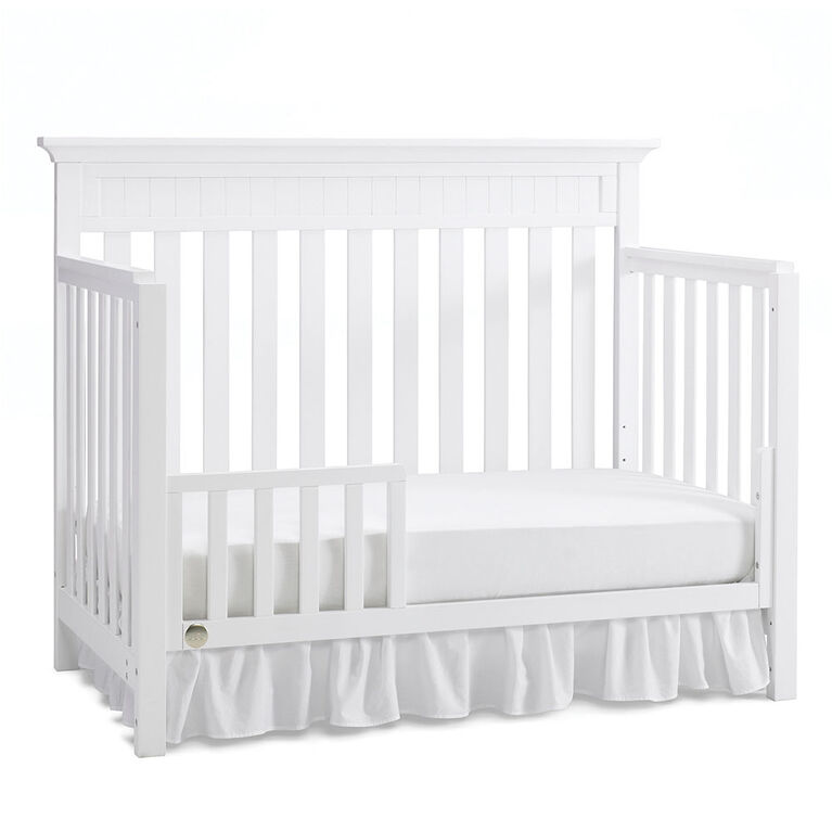 Barriere universelle de 127 cm pour lit d'enfant de Fisher-Price - blanc neige.