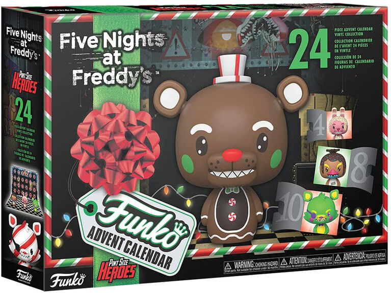 Funko Advent Calendar FNAF Blacklight (Pint Size Heroes) Toys R Us
