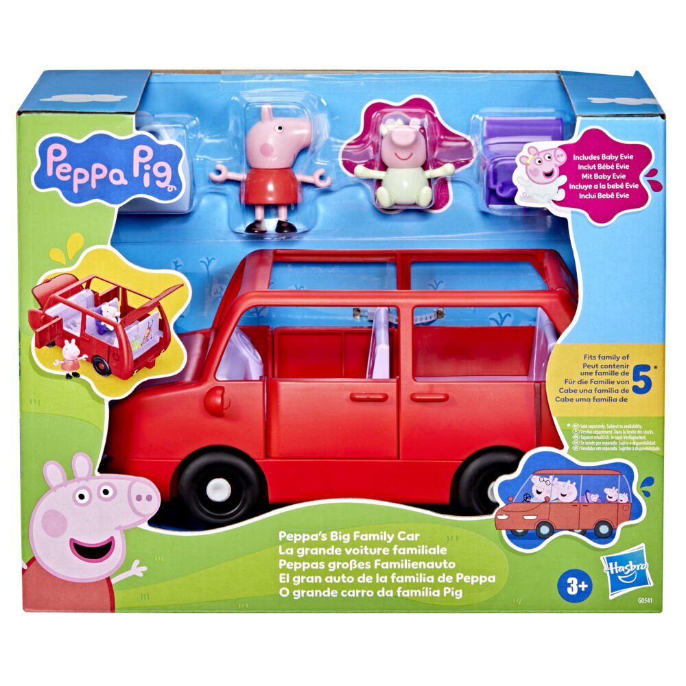 Peppa Pig Peppa's Big Family Car Playset
