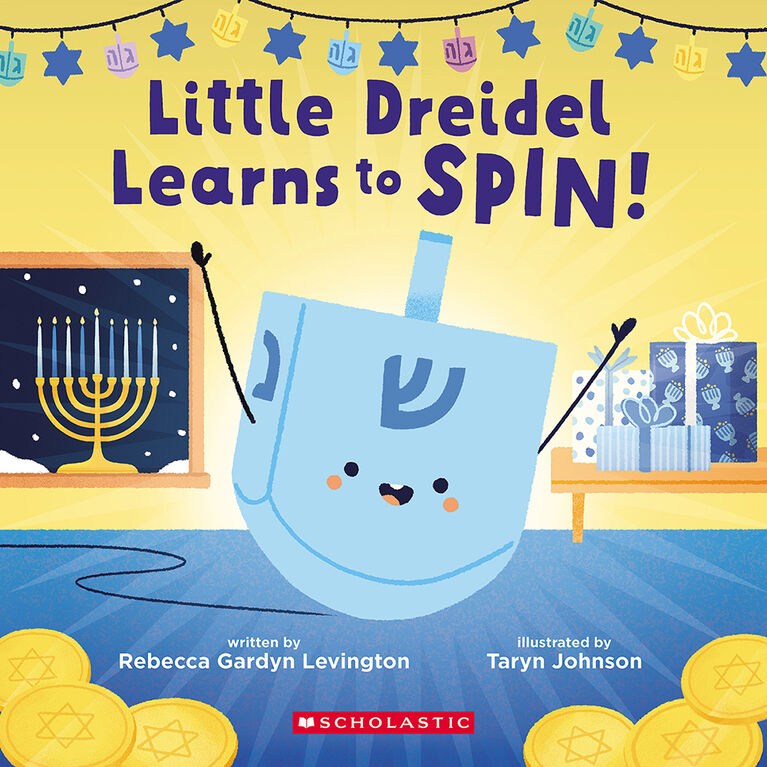 Little Dreidel Learns to Spin - English Edition