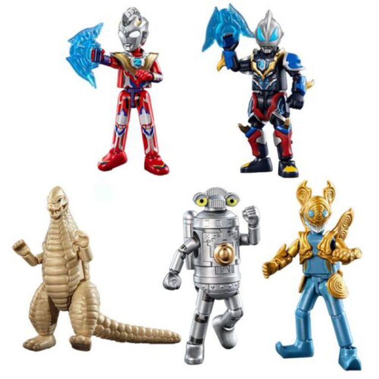 Blokees Ultraman- Galaxy Version 9PC PDQ Wave 5 - English Edition