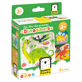 Casse-tête à emporter - 45 pièces - Dinosaures