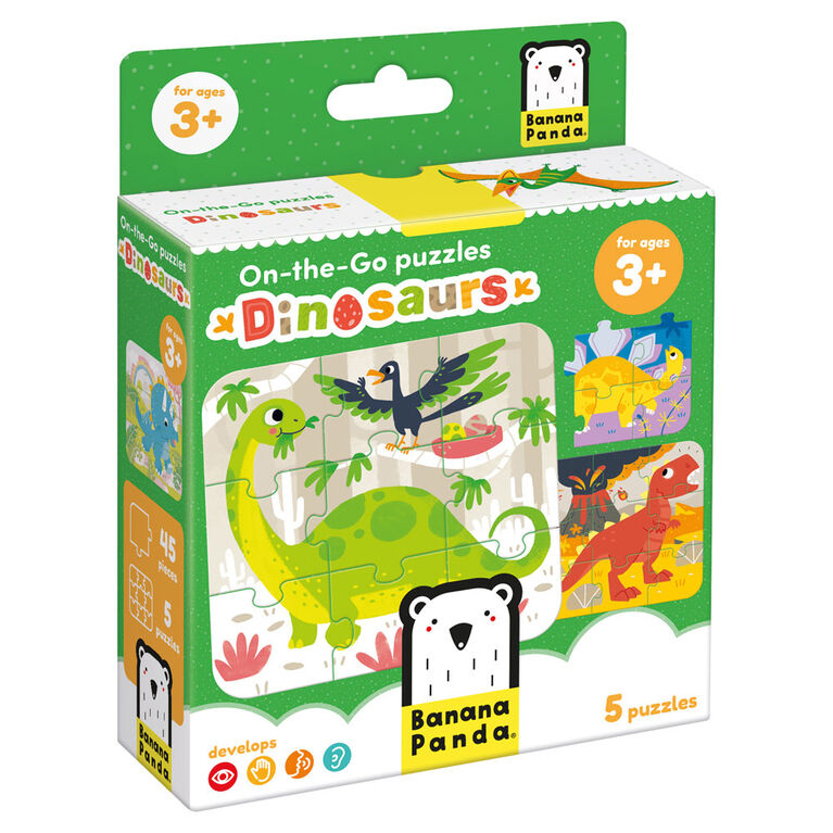 On-The-Go- 45 Puzzle- Dinosaurs