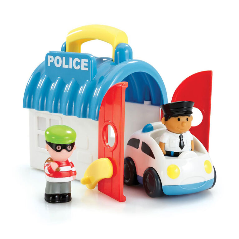 Early Learning Centre Happyland Take and Go Police Station - English Edition - R Exclusive