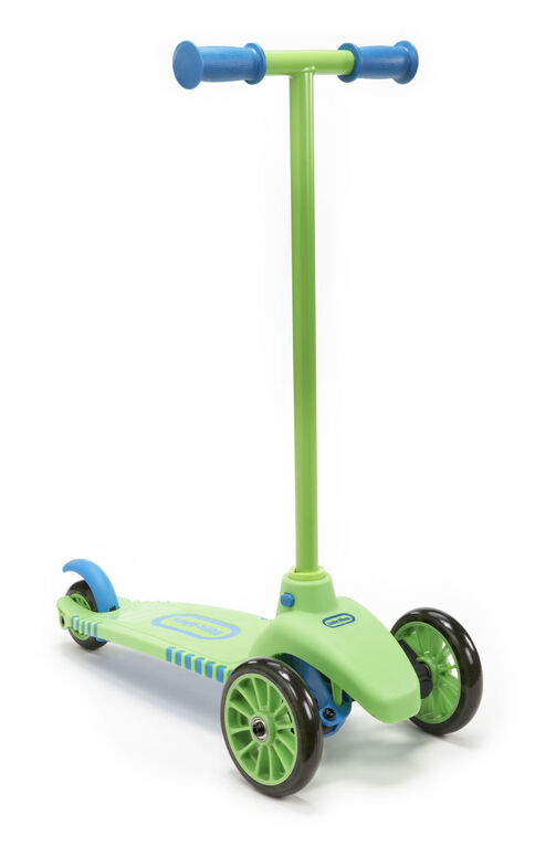 Little Tikes - Lean to Turn Scooter with Removable Handle - Green/Blue