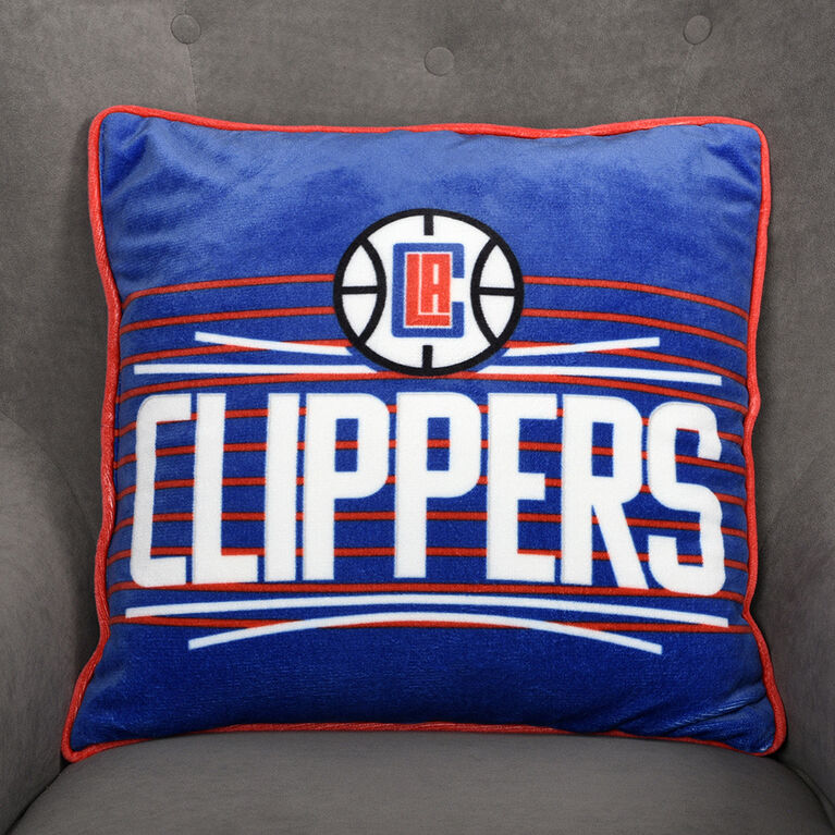 NBA Los Angeles Clippers Pillow Cushion, 18" x 18" Toys R Us Canada