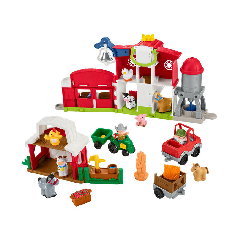 Fisher-Price - Little People - Coffret-cadeau Ferme Soin des Animaux Suprême - Notre exclusivité