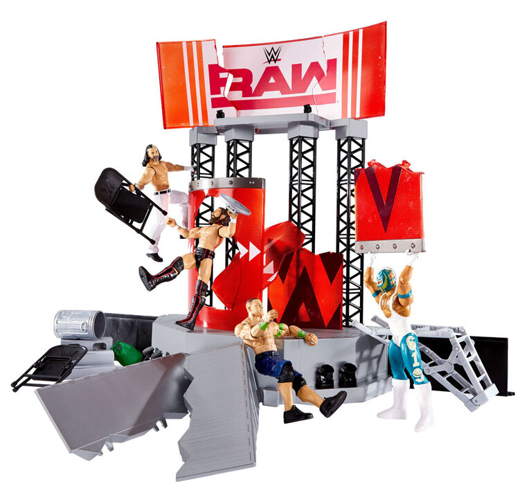 WWE Wrekkin Entrance Stage Playset Toys R Us Canada