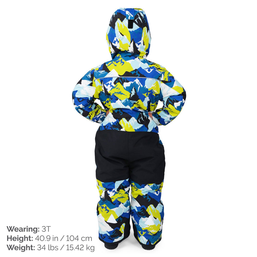 Kids Waterproof Snowsuit | Neon Peaks
