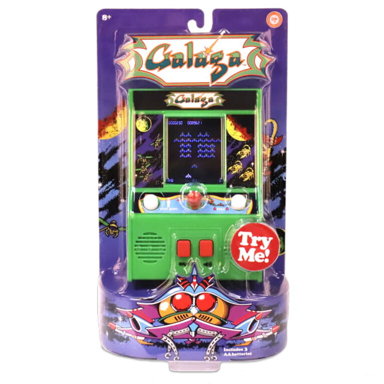 Arcade Classics Galaga Retro Mini Arcade Game Toys R Us Canada