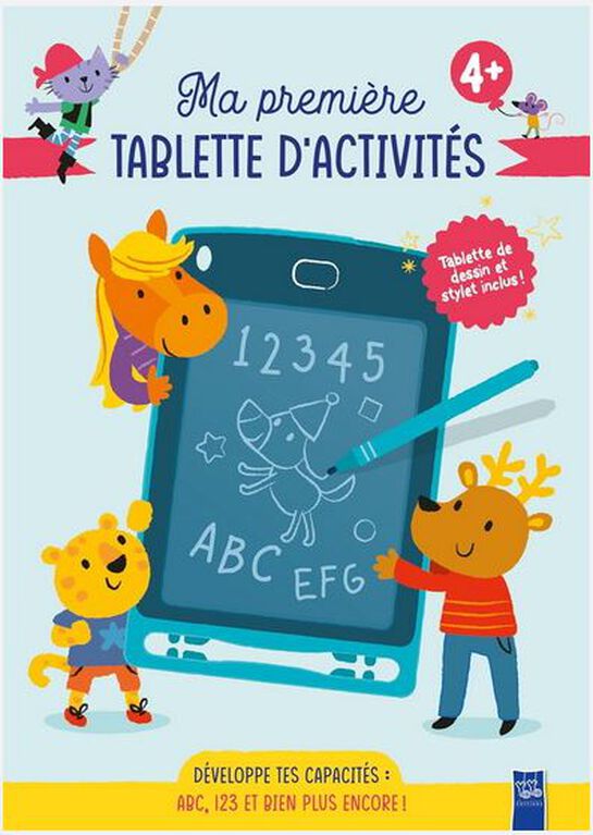 Ma Première Tablette D'Activités: Abc Et 123 - 4+ - French Text