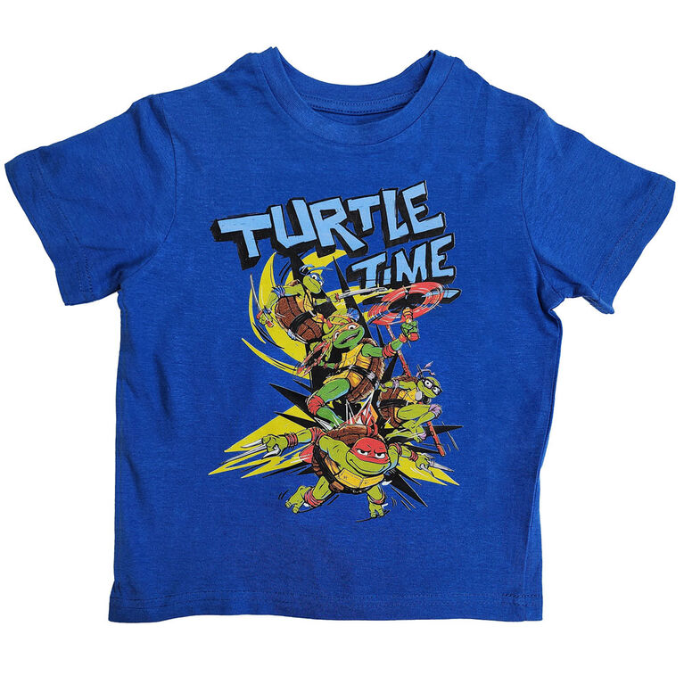 T-shirt à manches courtes TB TMNT - Bleu - 3T