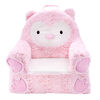 Soft Landing Sweet Seats - Pink Owl Character Chair