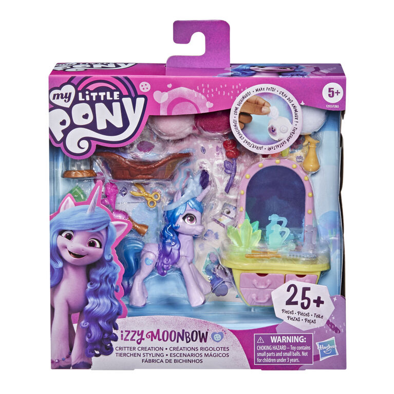My Little Pony: A New Generation Movie Story Scenes Critter Creation Izzy Moonbow 