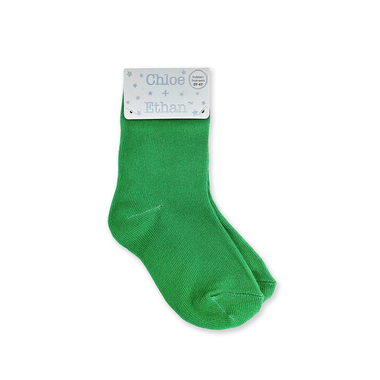 Chloe + Ethan - Toddler Socks, Green