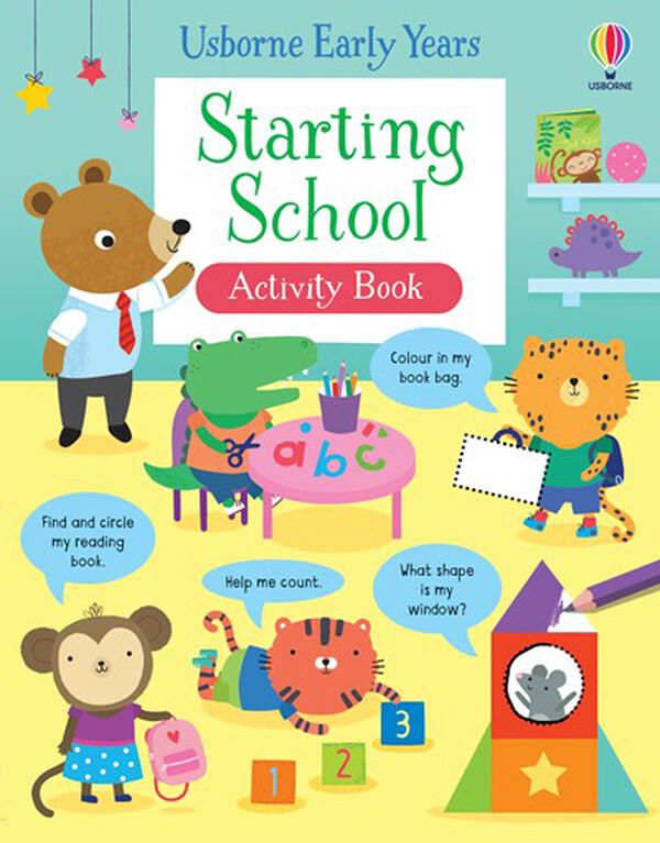 Starting School Activity Book - Édition anglaise