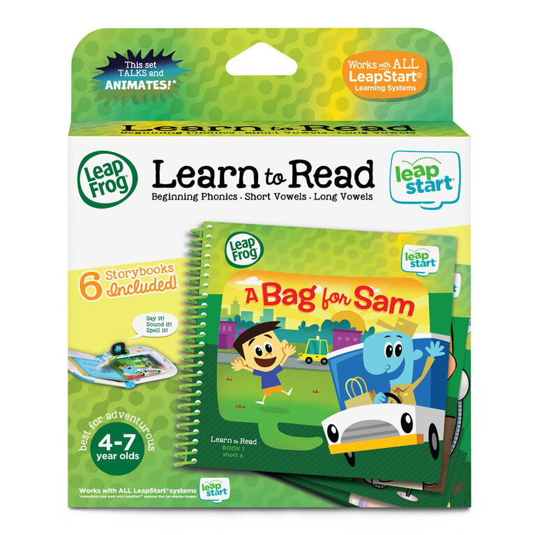LeapFrog LeapStart 3D Learn to Read Volume 1 Activity Book Set - Édition anglaise