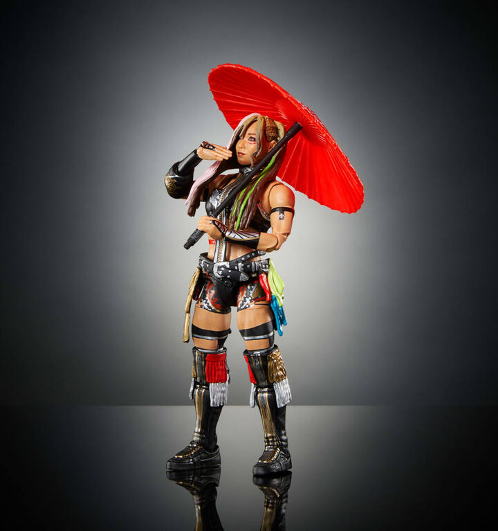 WWE Elite Kairi Sane Action Figure, Series #115 6-inch Collectible with Articulation & Accessories