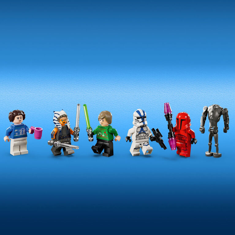 LEGO Star Wars Le calendrier de l'Avent 2024 Jouet de construction 75395