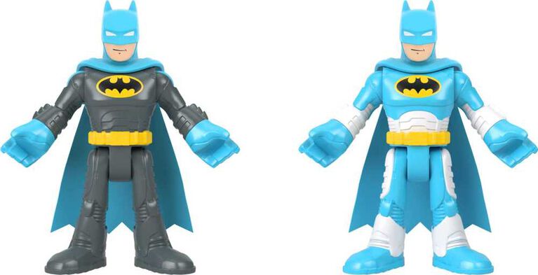 Imaginext DC Super Friends Batman Figure Set with Mr. Freeze and Color-Changing Action