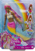 ​Barbie Dreamtopia Rainbow Magic Mermaid Doll with Rainbow Hair and Water-Activated Color Change Feature