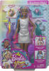 Poupée Barbie Cheveux fantaisie avec looks de sirène et licorne