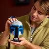 LEGO Star Wars Jango Fett Helmet - Collectible DIY Model Kit For Adults 18+ - Room Decor Idea - 75408