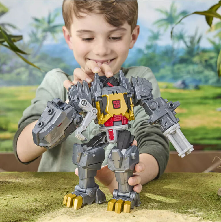 Transformers CYBERWORLD Grimlock Chomp & Battle Transformers CYBERWORLD Grimlock Chomp & Battle