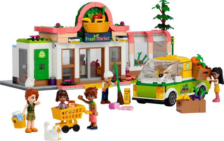 LEGO Friends Organic Grocery Store 41729 Building Toy Set (830 Pieces)
