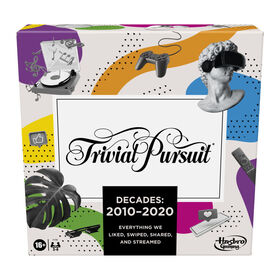 Trivial Pursuit Decades 2010 to 2020 Board Game - English Edition