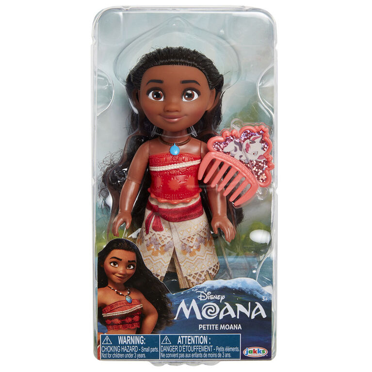 Disney Princess Petite Dolls with Glittered Hard Bodice + Comb
