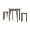 Ensemble table ronde et tabourets pour enfants Geo de Forever Eclectic, gris pimpant