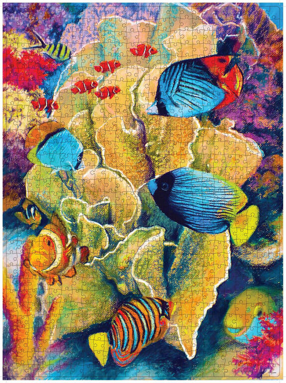 Big Ben 750-Piece Adult Jigsaw Puzzle, Dames Under Sea ...