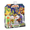 Akedo TMNT S1 Contre Pk Michelangelo Vs Bebop