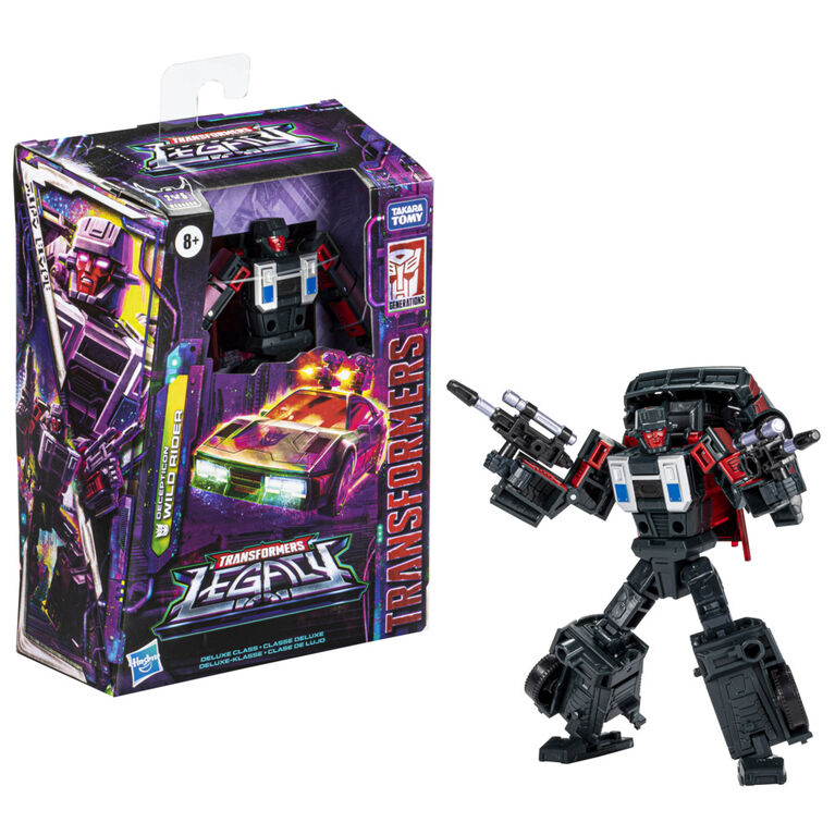Transformers Toys Generations Legacy Deluxe Decepticon Wild Rider Action Figure