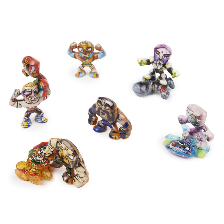 Million Warriors, Coffret de 10 figurines à collectionner, 1 guerrier rare inclus dans chaque coffret (plusieurs modèles disponibles)