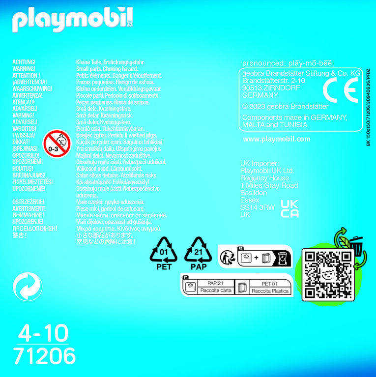 Playmobil - Aventurier et tyrannosaure