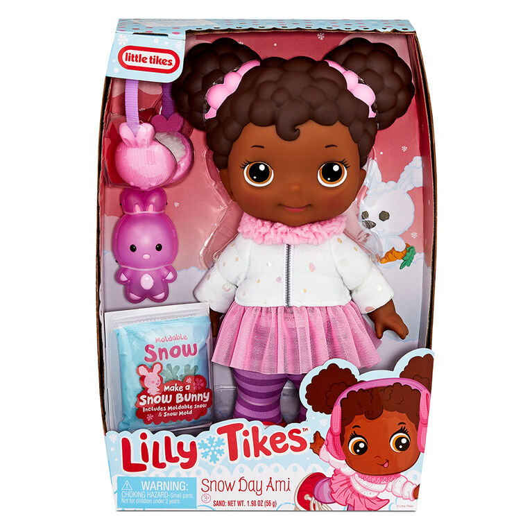 Lilly Tikes Snow Day Ami Doll and Accessories