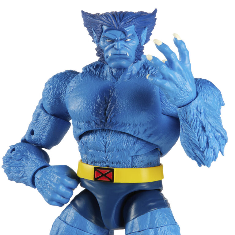 Marvel Legends Series X-Men Marvel's Beast 6-inch Action Figure Toy, 5 Accessories