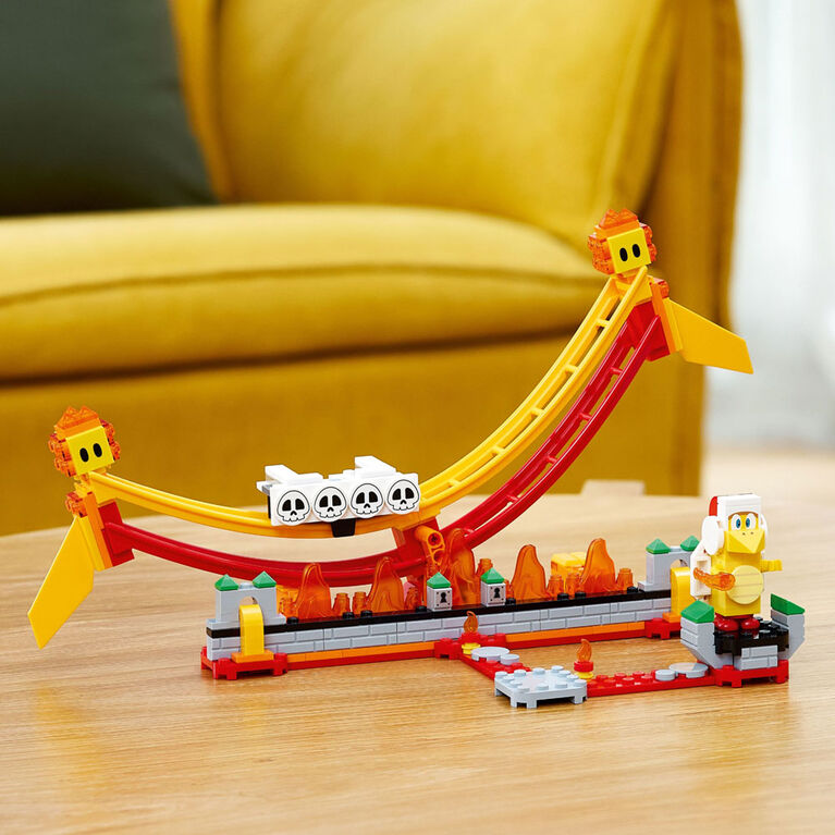 LEGO Super Mario Lava Wave Ride Expansion Set 71416 Building Toy Set (218 Pieces)