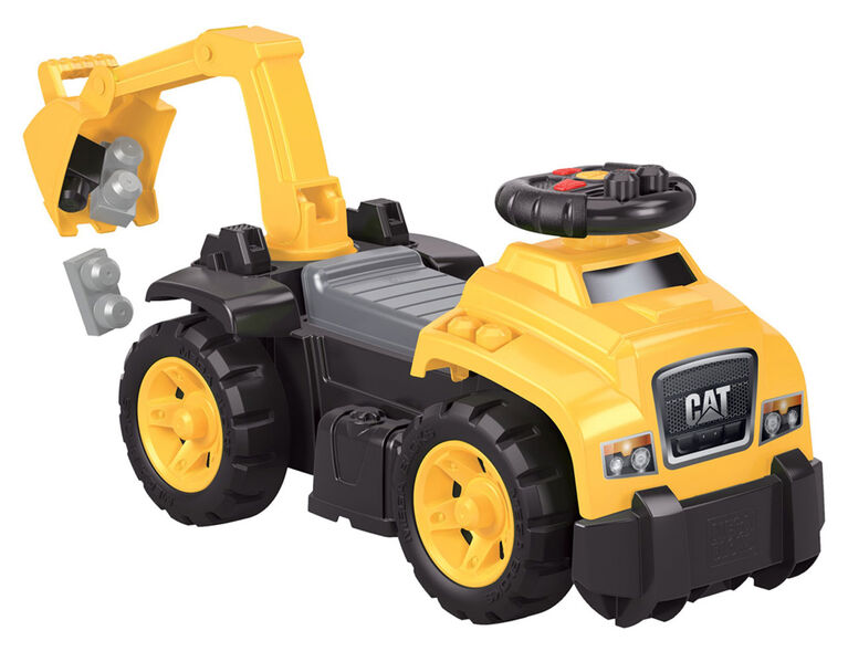 Mega Blocks CAT 3-in-1 Excavator Ride-On